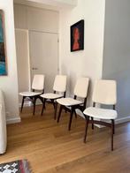 Louis van Teeffelen chairs, Huis en Inrichting, Stoelen, Hout, Wit, Vier, Ophalen