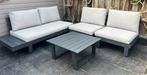 Nette loungeset van SENSA/LIFE, Ophalen, 4 zitplaatsen, Gebruikt, Aluminium