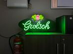Grolsch Neon lamp, de enige echte, Ophalen, Zo goed als nieuw, Reclamebord, Plaat of Schild, Grolsch