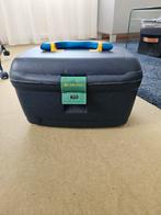 Carlton Beautycase met slot, Sieraden, Tassen en Uiterlijk, Beautycases, Ophalen, Gebruikt, Zwart, Met slot