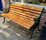 Gietijzeren tuinbank, Tuin en Terras, Tuinbanken, Ophalen, Zo goed als nieuw, Metaal