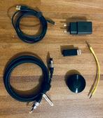 Chromecast Audio + AudioQuest JitterBug, Ophalen, Zo goed als nieuw, Minder dan 2 meter, Overige kabels