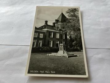Oude ansichtkaart Delden Ned. Herv. Kerk beschikbaar voor biedingen