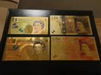 Vergoulde pounds Engeland set, Postzegels en Munten, Munten en Bankbiljetten | Verzamelingen, Ophalen of Verzenden, Bankbiljetten