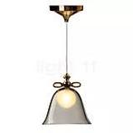 Moooi Bell light smoke glass / gold KLEIN, Huis en Inrichting, Lampen | Hanglampen, Design, Ophalen of Verzenden, Zo goed als nieuw