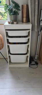 Ikea trofast kast met bakken, Huis en Inrichting, Ophalen, 5 laden of meer, Zo goed als nieuw, Minder dan 100 cm