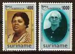 Suriname 993/4 postfris S Redmond, GR Schneider-Howard 1998, Postzegels en Munten, Postzegels | Suriname, Ophalen of Verzenden