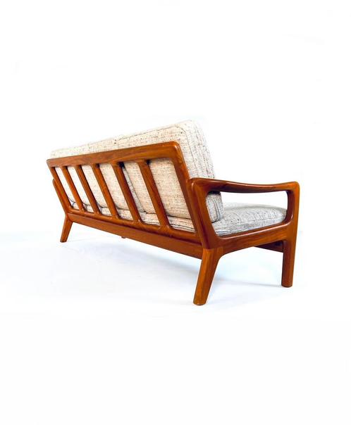 Vintage Deense 3-zits (slaap)bank, Juul Kristensen ‘70, Huis en Inrichting, Banken | Sofa's en Chaises Longues, Zo goed als nieuw
