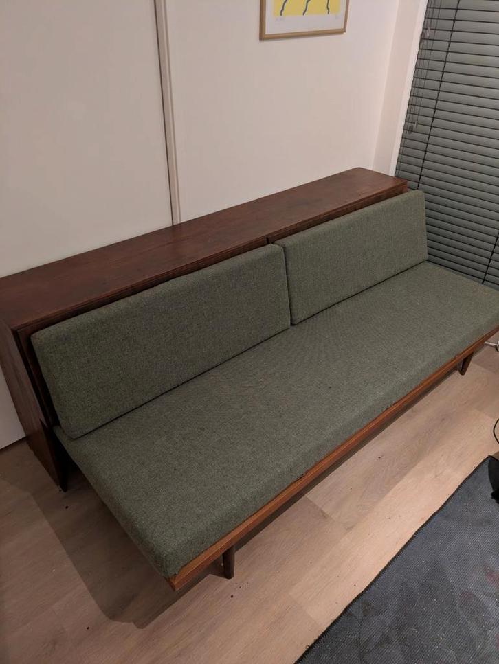 Martin Visser (slaap)bank incl. opbergruimte, Huis en Inrichting, Banken | Bankstellen, Gebruikt, Rechte bank, Tweepersoons, 200 tot 250 cm