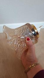 Vintage Deens Design persglas hanglamp in klokvorm jaren '70, Ophalen, Onbekend, Onbekend, Minder dan 50 cm