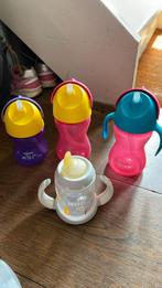 Drinkbekers 3x Phillips Avent, 1x Nuby, Kinderen en Baby's, Babyvoeding en Toebehoren, Ophalen, Gebruikt, Overige typen