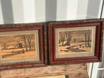Mooie prints van winterlandschap., Ophalen of Verzenden