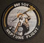 MLD 860 Squadron Neptune Flight Patch, Ophalen of Verzenden, Luchtmacht, Nederland, Embleem of Badge