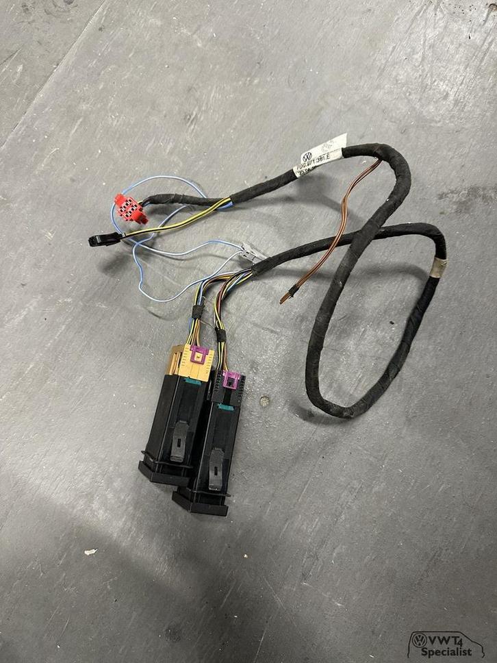 Volkswagen Transporter VW T4 stoelverwarming kabelboom compl, Auto-onderdelen, Elektronica en Kabels, Volkswagen, Gebruikt, Ophalen of Verzenden