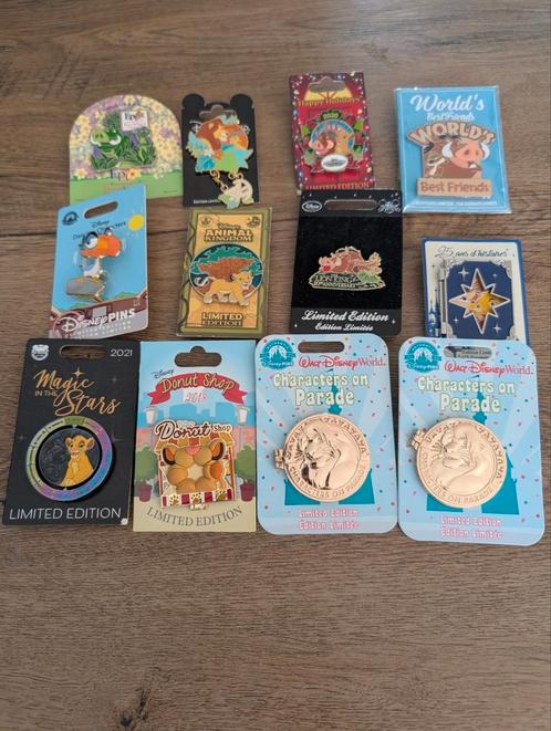 Disney Lion King pin's limited edition, Verzamelen, Disney, Zo goed als nieuw, Beeldje of Figuurtje, Ophalen of Verzenden