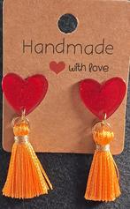 Carnavaleske oorbellen in Kielegat kleuren, Kleding | Dames, Carnavalskleding en Feestkleding, Ophalen of Verzenden, Zo goed als nieuw