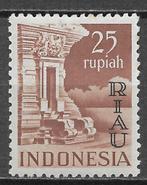 Indonesie nvph 22 Riau postfris bruin getint cw 15.00, Verzenden, Zuidoost-Azië