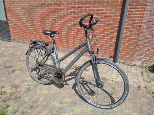 Damesfiets B’twin Hoprider 540, Fietsen en Brommers, Fietsen | Dames | Damesfietsen, Gebruikt, Overige merken, Versnellingen, 50 tot 53 cm
