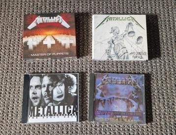 Metallica CD Collectie - Master, Justice, Early Days, creep beschikbaar voor biedingen