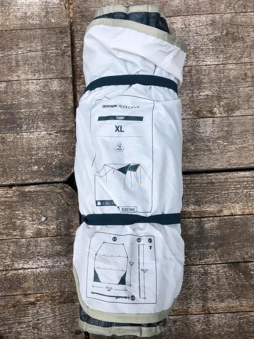 Quechua Tarp XL - Zo goed als nieuw!, Caravans en Kamperen, Tenten, tot en met 6, Zo goed als nieuw, Ophalen