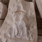 2 delige gietmal heks met kookpot, Hobby en Vrije tijd, Pottenbakken, Ophalen