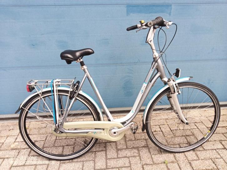 Sparta dames/heren fiets, 8 versn, fietscomputer., Fietsen en Brommers, Fietsen | Dames | Damesfietsen, Gebruikt, Overige merken