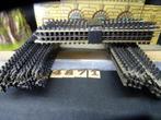 4871=Trix Express kavel rails en wissels met vol profiel.147, Gebruikt, Gelijkstroom, Trix, Rails