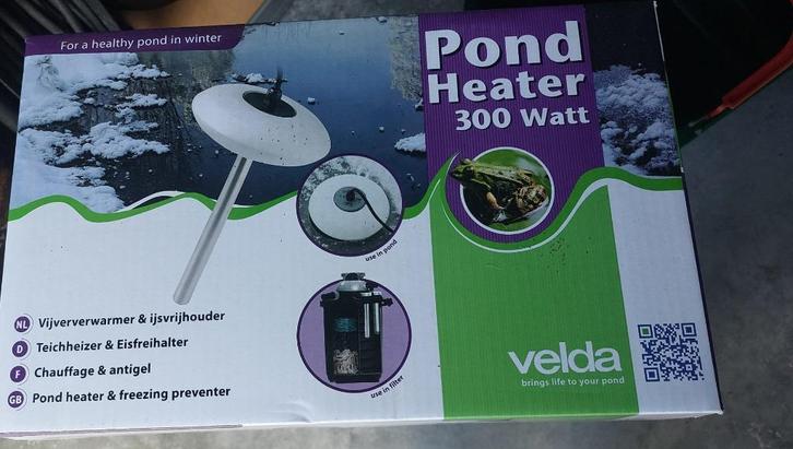 Velda vijververwarming 300W, Tuin en Terras, Vijver-toebehoren, Zo goed als nieuw, Overige typen, Ophalen of Verzenden