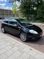 Fiat Punto 1.4 3DR 2009 Zwart, Auto's, Fiat, Voorwielaandrijving, 4 cilinders, Zwart, Origineel Nederlands