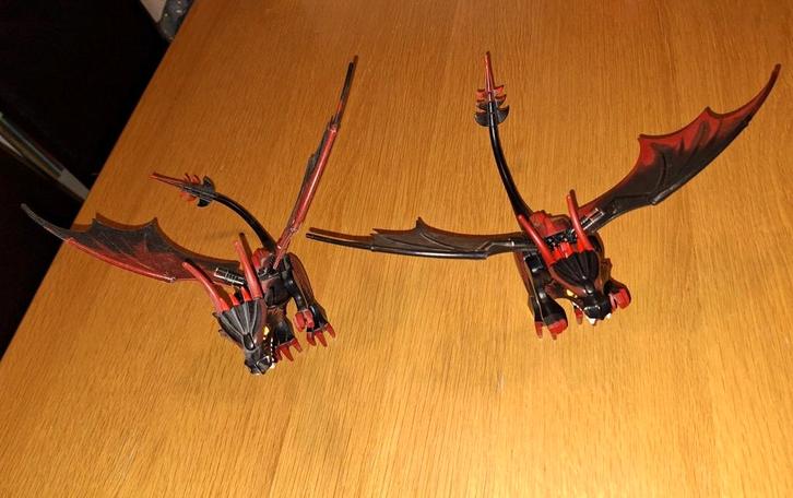 2x lego kasteel draak (fantasy era), Kinderen en Baby's, Speelgoed | Duplo en Lego, Zo goed als nieuw, Lego, Ophalen of Verzenden