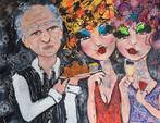 -BITTERBALLENFEEST- Marcel de With (1964)., Ophalen of Verzenden