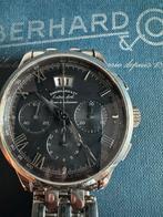 Eberhard & Co. Roue a Collonnes Extra Fort chrono automatic, Overige merken, Staal, Polshorloge, Ophalen of Verzenden