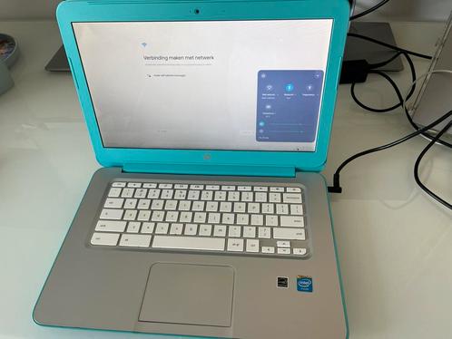 HP Chromebook 14 Q011ED, Computers en Software, Chromebooks, Zo goed als nieuw, 14 inch, 16 GB, 64 GB, Qwerty, Ophalen of Verzenden