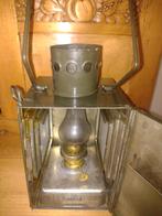Antiek olie sein lamp (uit de oorlog ), Ophalen