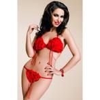 Jamais Vecu Odette Rood luxe Set maat L/XL (578), Jamais Vecu, Ophalen of Verzenden, Rood, Setje