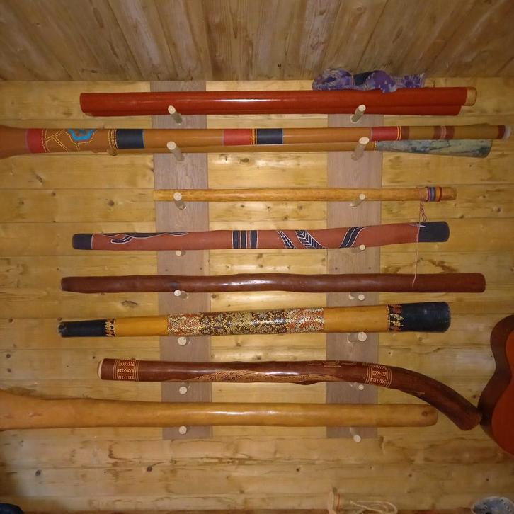 Didgeridoo, Muziek en Instrumenten, Blaasinstrumenten | Didgeridoos, Gebruikt, Ophalen