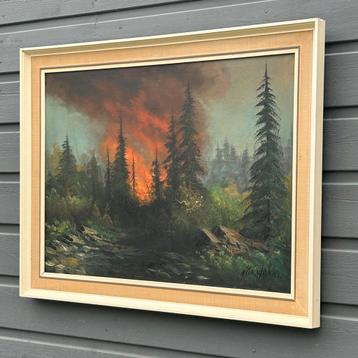 Schilderij gesigneerd door Otto Waam beschikbaar voor biedingen