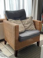 Mooie rieten stoel, Riet of Rotan, 75 tot 100 cm, Minder dan 75 cm, Zo goed als nieuw