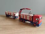 Siku Daf 95 vrachtwagen met aanhanger, Overige merken, Gebruikt, 1:50 of kleiner, Ophalen of Verzenden