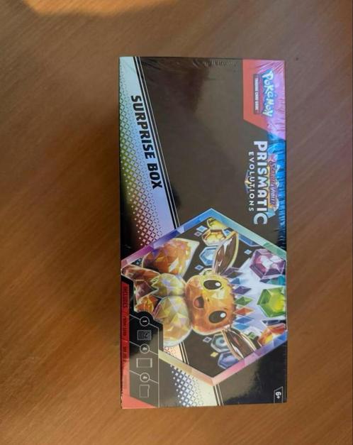 Prismatic evolutions suprise box, Hobby en Vrije tijd, Verzamelkaartspellen | Pokémon, Nieuw, Overige typen, Ophalen of Verzenden