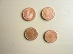 Eurocenten, 3 stuks, Ophalen of Verzenden, Overige landen, 1 cent, Losse munt