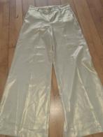 Gouden High Waist Wide Leg Pantalon - Feestelijk!, Ophalen of Verzenden