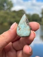 Larimar Edelsteenring maat 20, Sieraden, Tassen en Uiterlijk, Ringen, 20 of groter, Nieuw, Ophalen of Verzenden, Dame of Heer