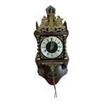 Antieke Zaanse Klok met Atlas, Ophalen of Verzenden