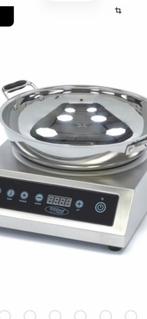 Wok brander met pan inductie ( zgan), Ophalen, Zo goed als nieuw