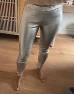 100% leren broek Pelessimo / silver / 34, Kleding | Dames, Lang, Maat 34 (XS) of kleiner, Ophalen of Verzenden, Pelessimo