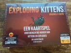 Exploding kittens nog in folie - geheel nieuw, Hobby en Vrije tijd, Gezelschapsspellen | Kaartspellen, Nieuw, Een of twee spelers