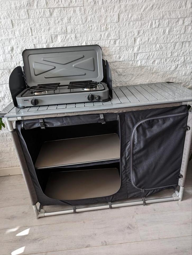 Redwood Camping Keuken Kast, Caravans en Kamperen, Kampeermeubelen, Gebruikt, Campingkast, Ophalen