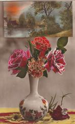 ROOS ROZEN UIT 1928 ZEER MOOIE OUDE KAART KK98, Verzenden, 1920 tot 1940, Gelopen, Overige thema's