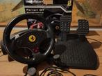 Thrustmaster Ferrari GT racestuur PS2/PS3/PC pedalen en doos, Ophalen of Verzenden, Zo goed als nieuw, Stuur of Pedalen, PlayStation 2